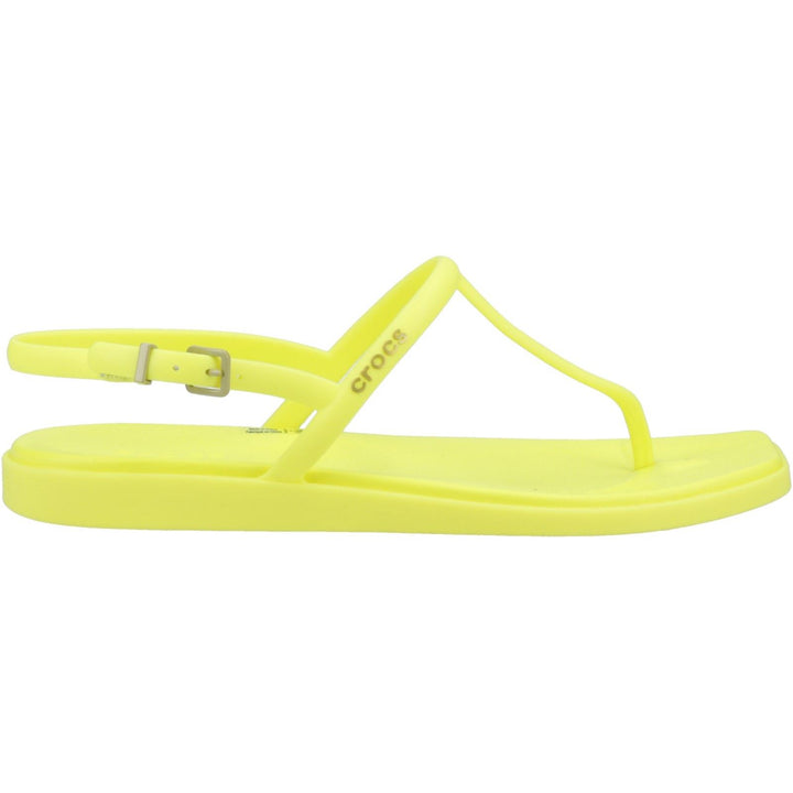 Women's Crocs 209793 Miami Thong Flip Sandals in Black - Image 1