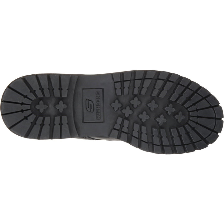 Men's Wide Fit Skechers 6618 Tom Cats Lace Up Shoes - Black in Black - Image 1
