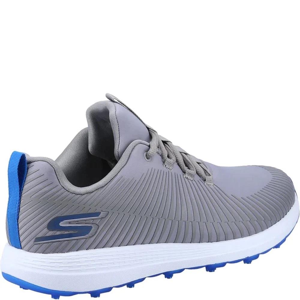 Men's Wide Fit Skechers 214021 Go Golf Max Sport Trainers in Black/Red - Image 10