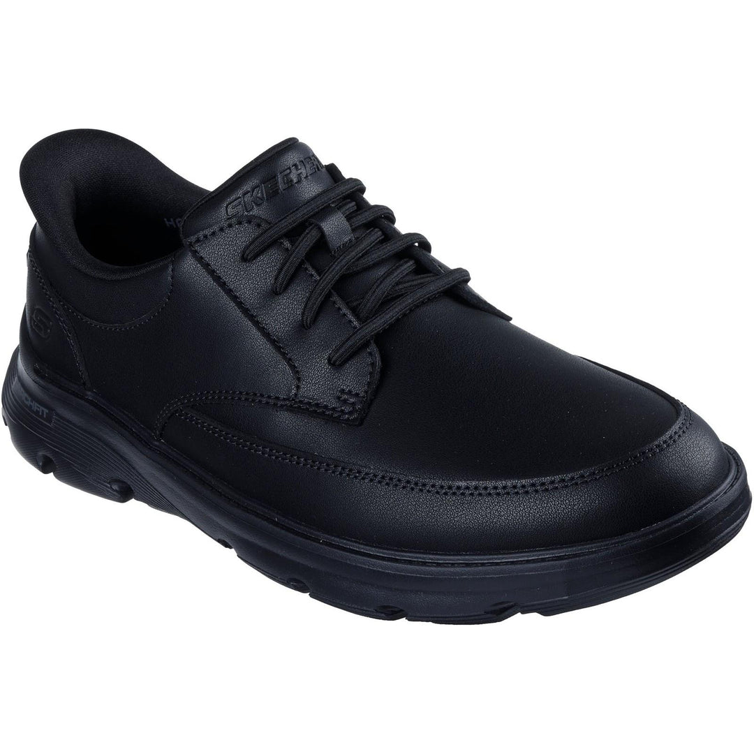 Men's Relaxed Fit Skechers 205517 Slip-ins Arch Fit Garza Rowan Trainers in Black - Image 3