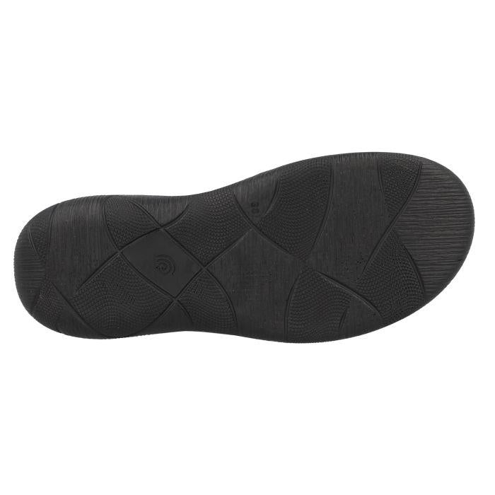 Women's Wide Fit DB Mallow Sandals in Navy Leather - Image 5