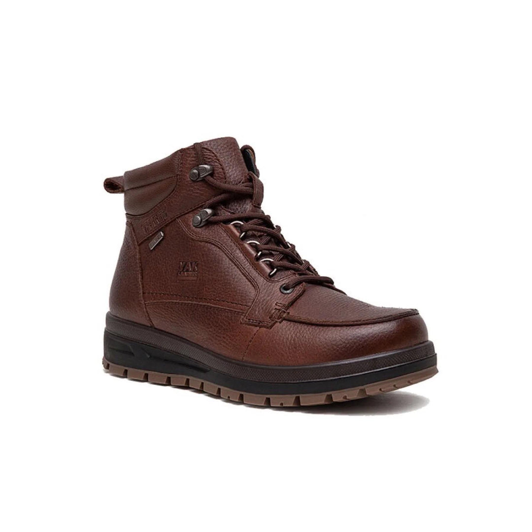 Mens Wide Fit Grunwald  A-916 Pullup Tex Trekking Boots in Black - Image 3