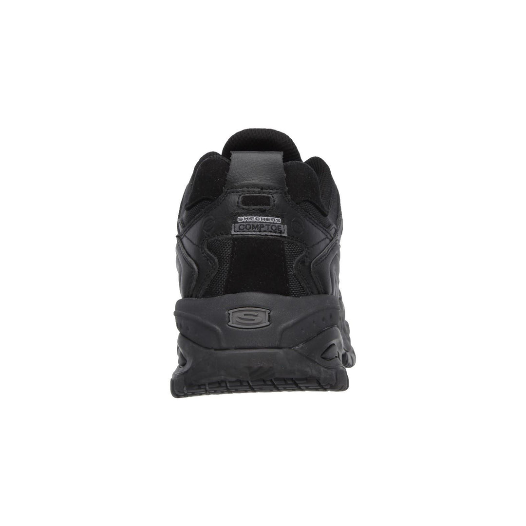 Men's Wide Fit Skechers 77013EC Soft Stride Grinnell Safety Trainers in Black - Image 6