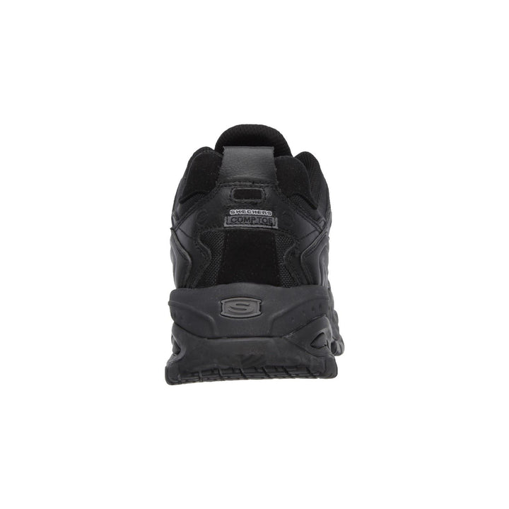 Men's Wide Fit Skechers 77013EC Soft Stride Grinnell Safety Trainers in Black - Image 1