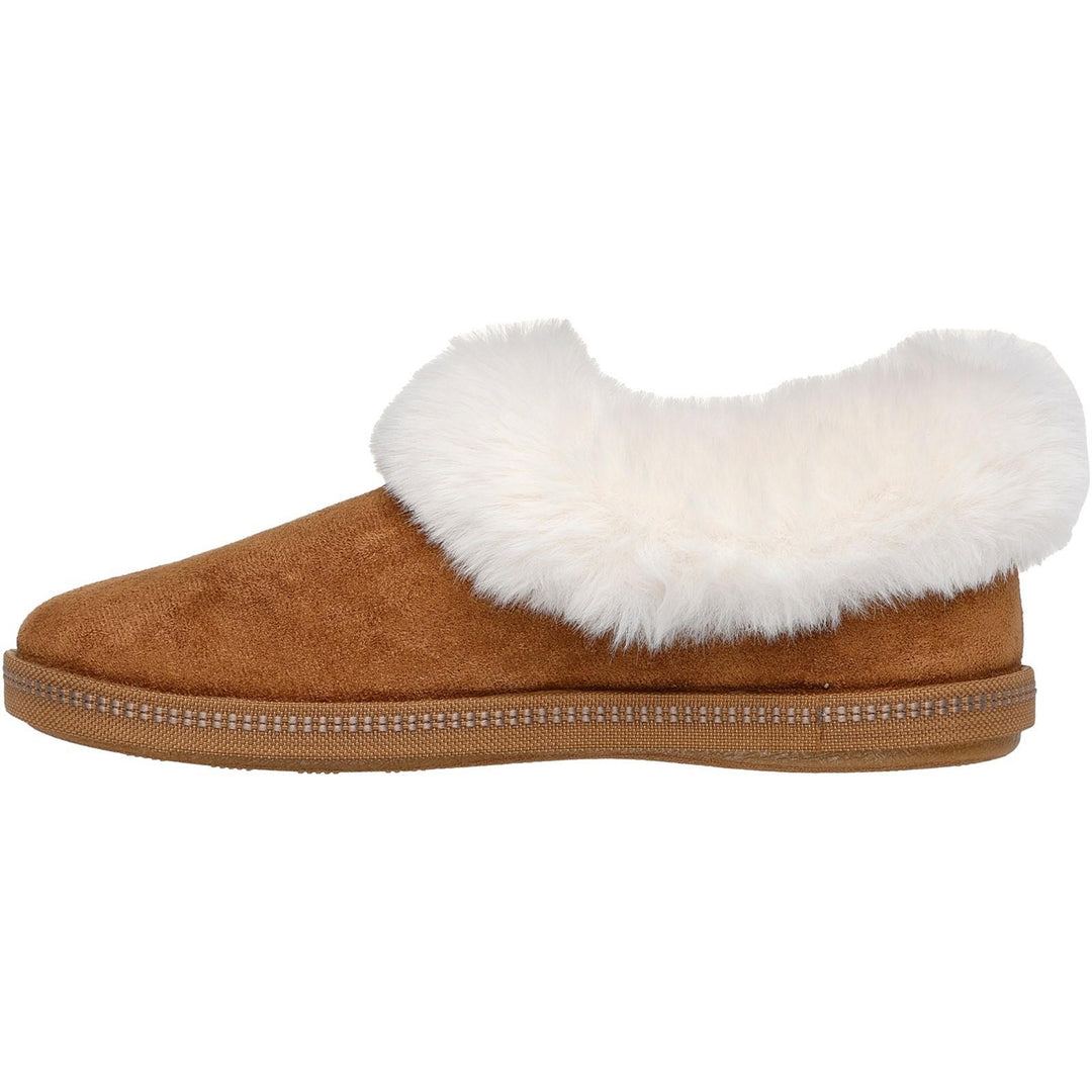 Women's Wide Fit Skechers 169012 Cozy Campfire Winter Nights Slippers in Black - Image 9