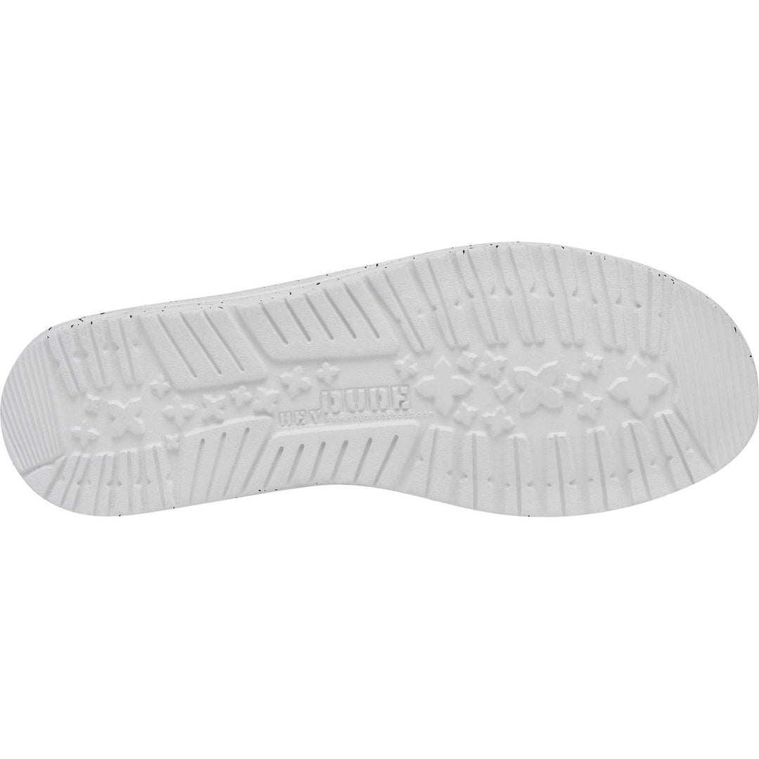Men's Heydude 40009 Wally Slub Classic Slip On Shoes - Black in Black - Image 8