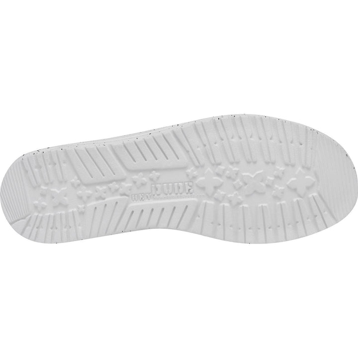 Men's Heydude 40009 Wally Slub Classic Slip On Shoes - Black in Black - Image 1
