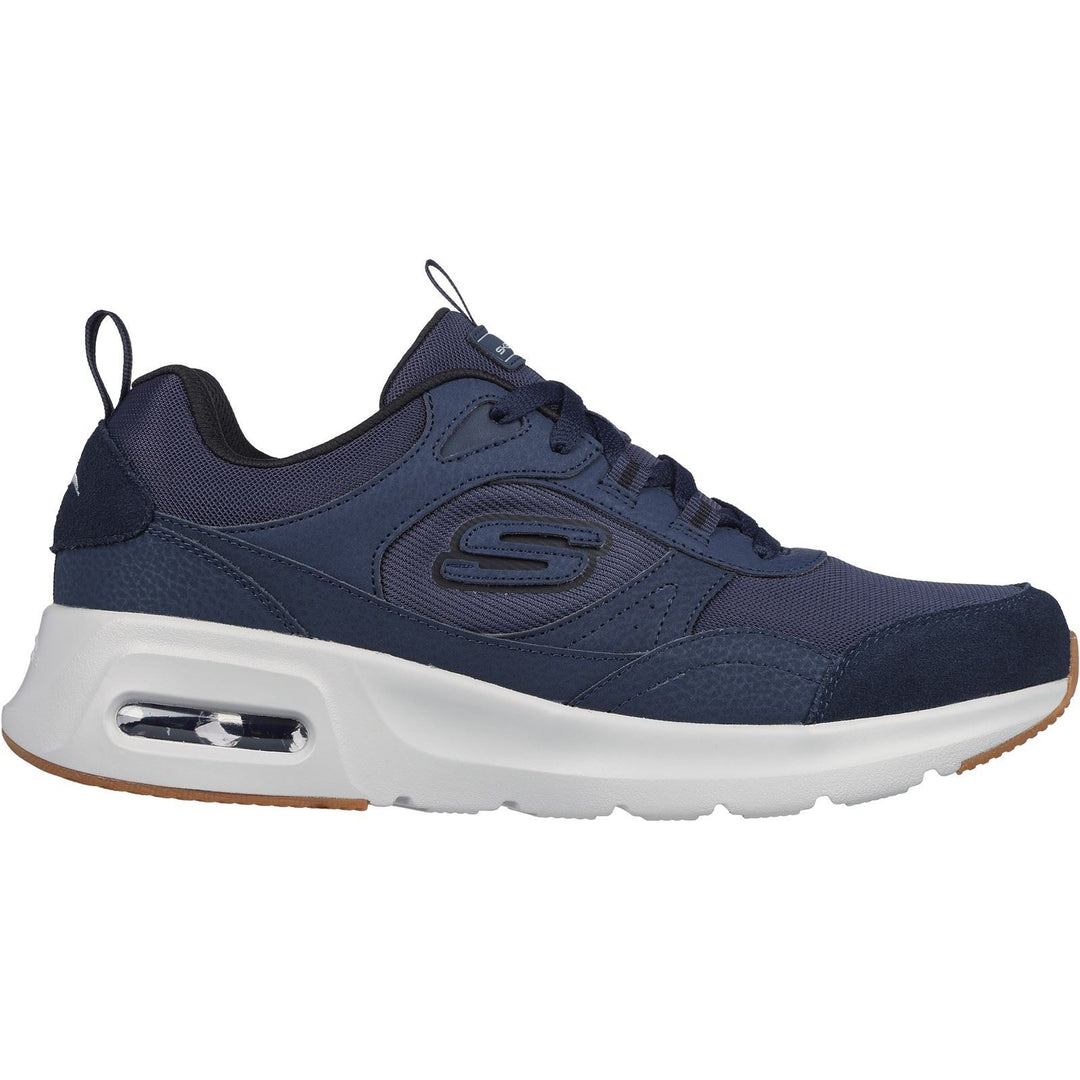 Men's Wide Fit Skechers 232646 Skech Air Court Homegrown Trainers in Navy/Black - Image 2