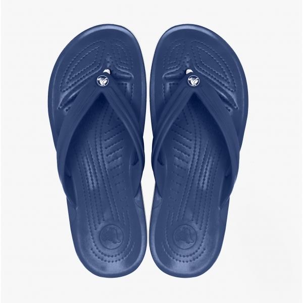 Mens Crocs 11033 Crocband Flip Flops in Black - Image 1