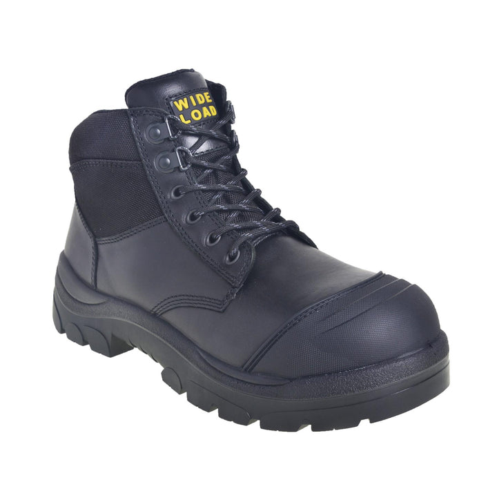 Men's Wide Fit WIDE LOAD 690BZ Safety Boots in Black - Image 1