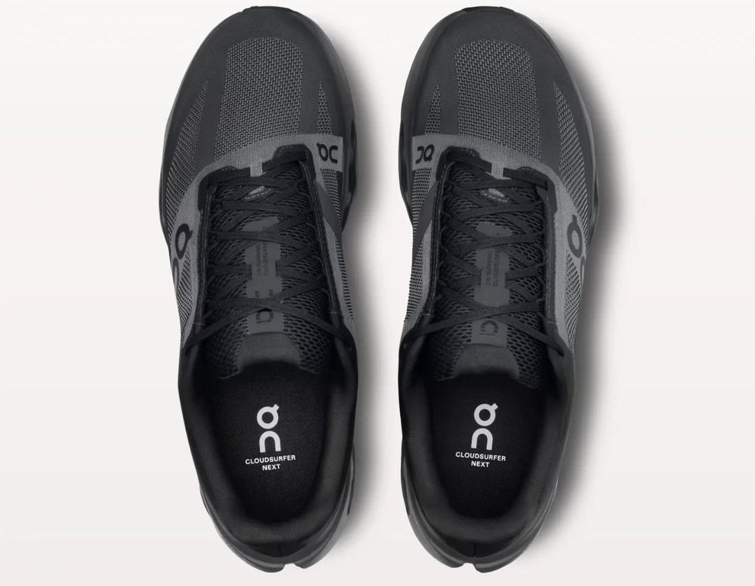 Women's Wide Fit On Cloudsurfer Next Wide Training Shoes in Black/Eclipse - Image 5