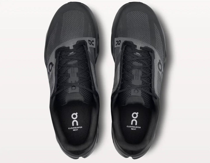 Women's Wide Fit On Cloudsurfer Next Wide Training Shoes in Black/Eclipse - Image 1