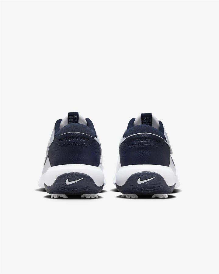 Men's Wide Fit Nike DX9028-102 Victory Pro 3 Golf Trainers in White - Image 1
