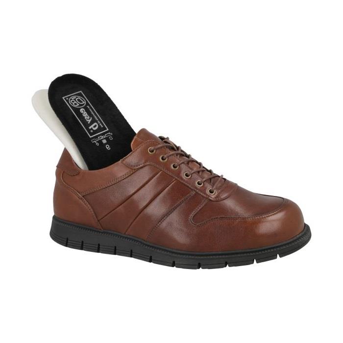 Men's Wide Fit DB Rupert Shoes in Black Leather - Image 12