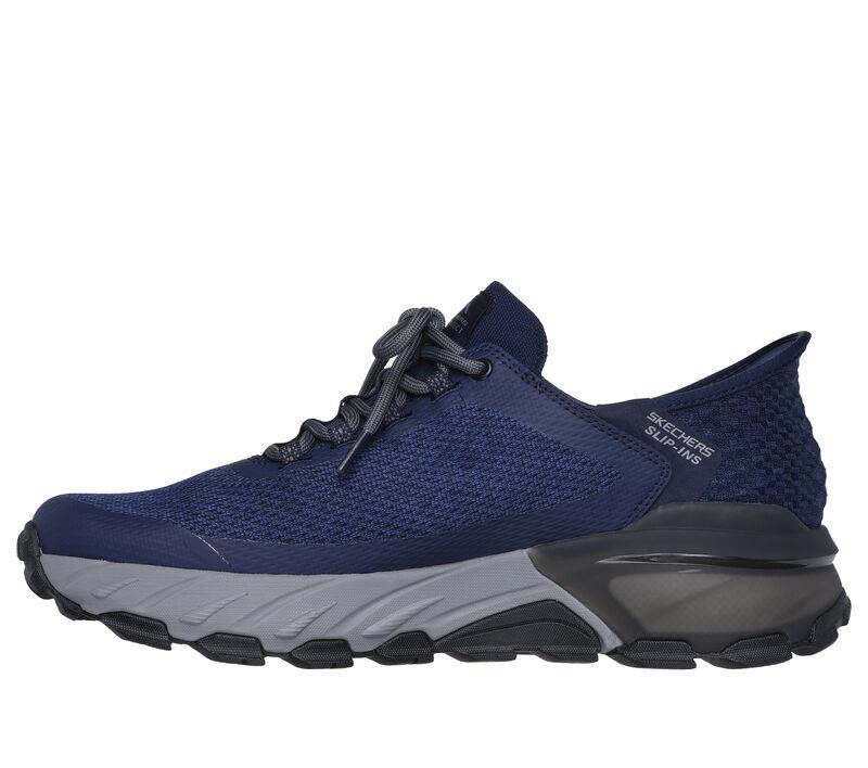 Men's Wide Fit Skechers 237309 Slip-ins Max Protect Assembly Trainers - Navy in Navy - Image 5