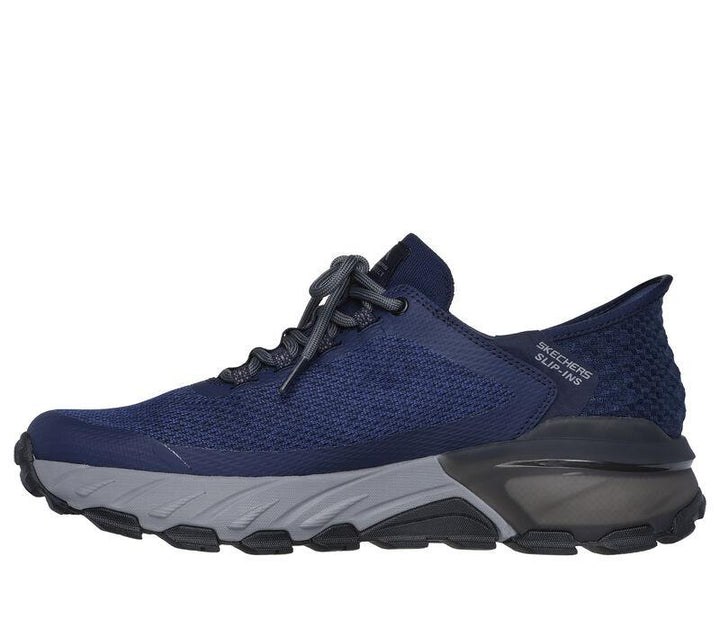 Men's Wide Fit Skechers 237309 Slip-ins Max Protect Assembly Trainers - Navy in Navy - Image 1