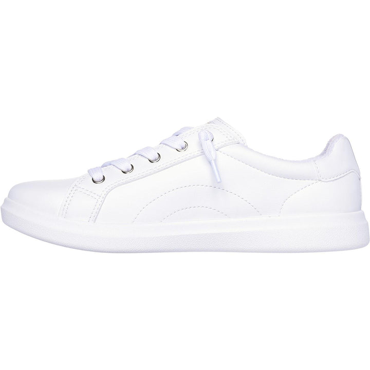 Women's Wide Fit Skechers 114456W D-Vine Instan Delight Trainers in White - Image 1