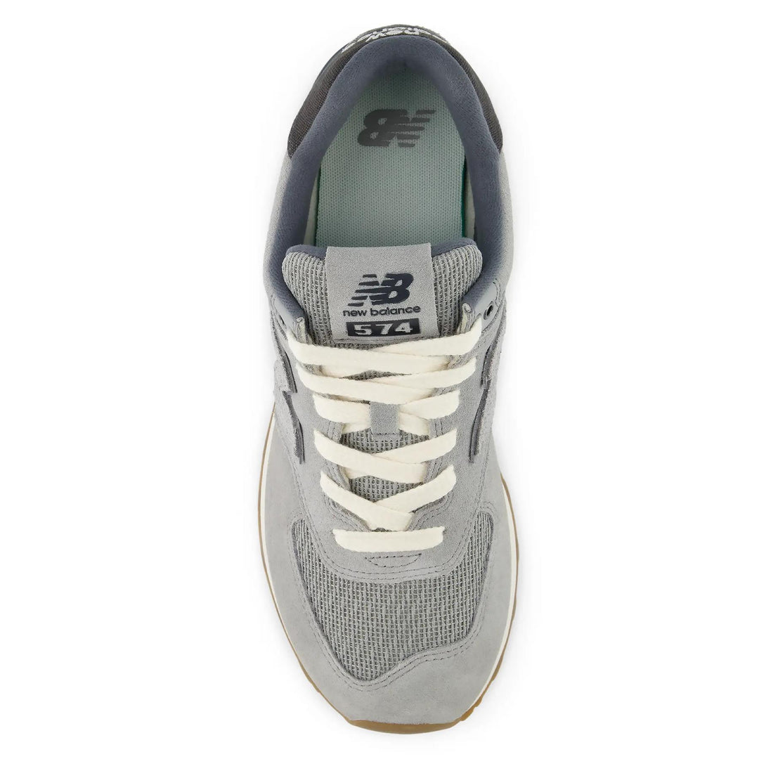 Men's Wide Fit New Balance U5746VZ Grey Shoes Trainers in Grey - Image 3