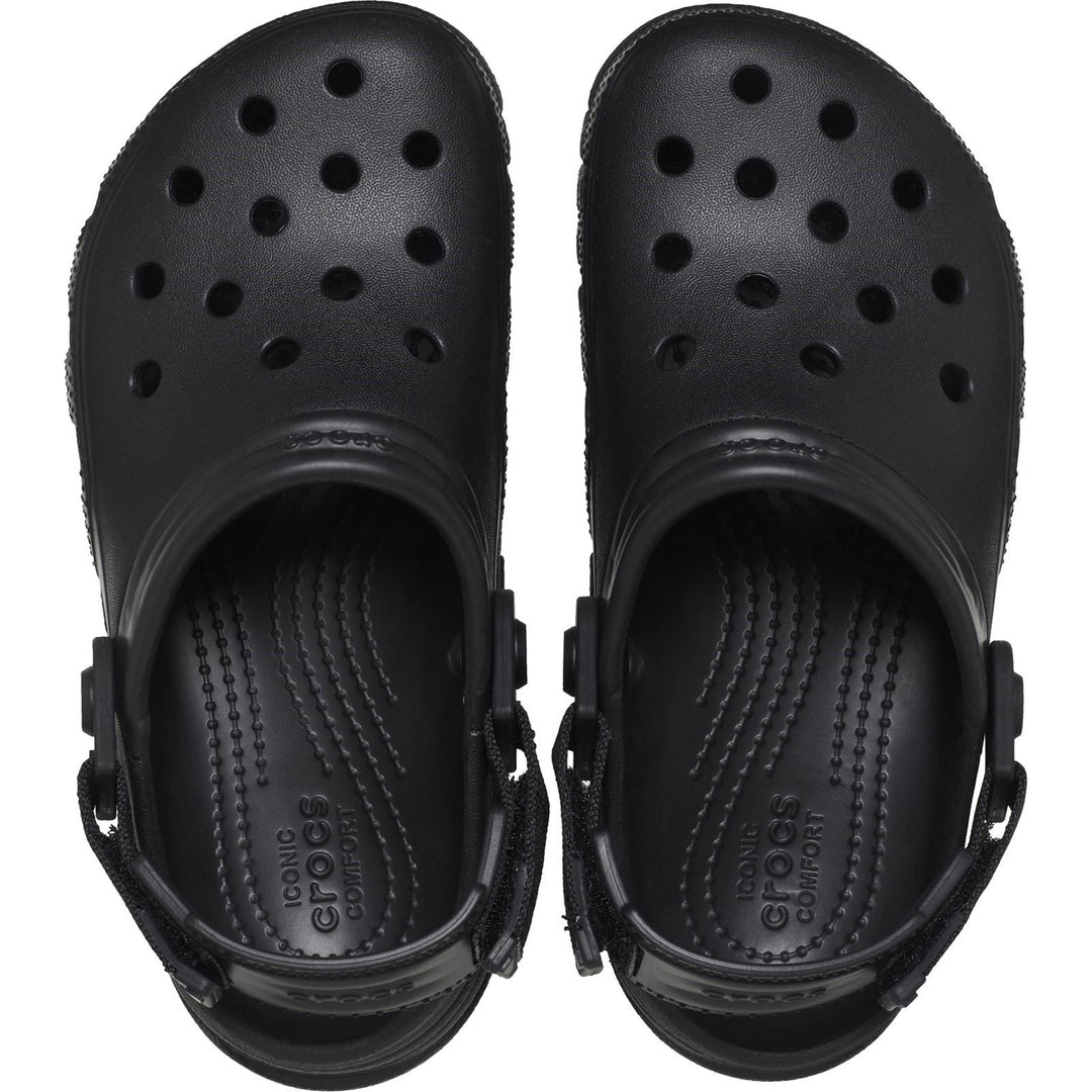 Men's Crocs 208776 Duet Max II Clog Sandals in Black - Image 4