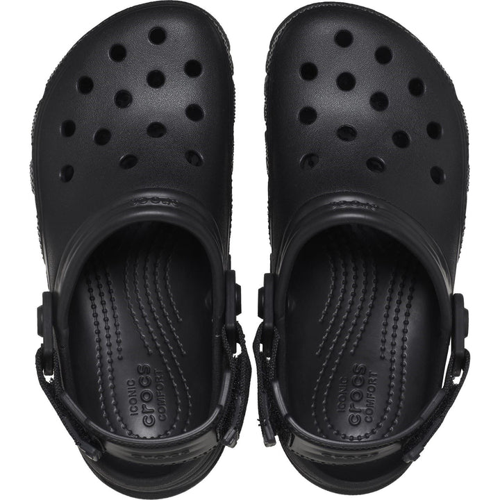 Men's Crocs 208776 Duet Max II Clog Sandals in Black - Image 1