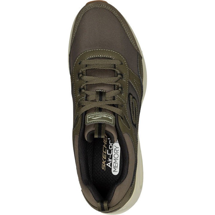 Men's Wide Fit Skechers 232646 Skech Air Court Homegrown Trainers - Olive in Olive - Image 1