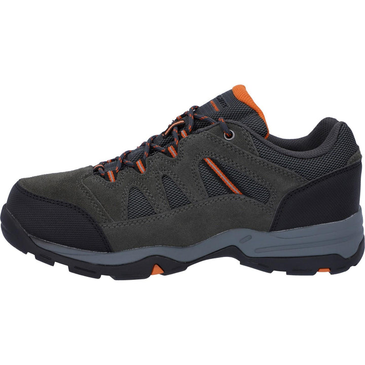 Men's Wide Fit Hi-Tec Bandera II Trainers in Charcoal/Graphite - Image 1