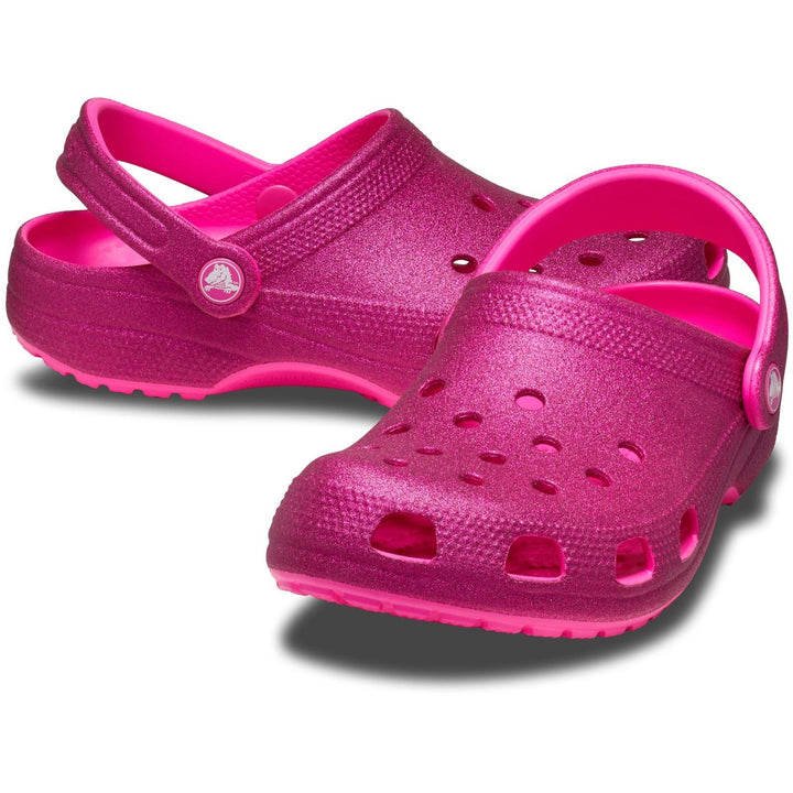 Men's Crocs 205942 Glitter Clog Sandals in Cherry Red - Image 1