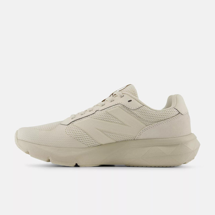 Womens Wide Fit New Balance U8002IH Dynasoft Trainers in Beige - Image 1