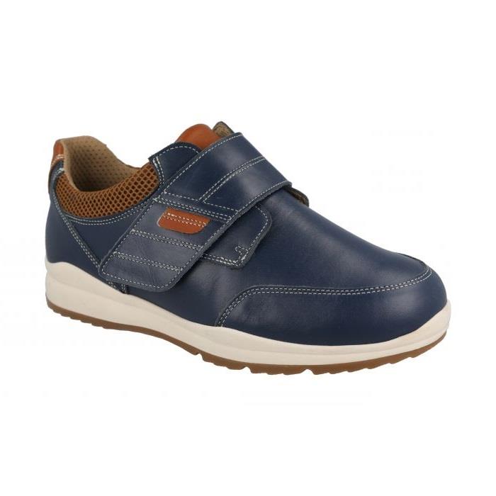 Men's Wide Fit DB Darwin Shoes in Black - Image 1