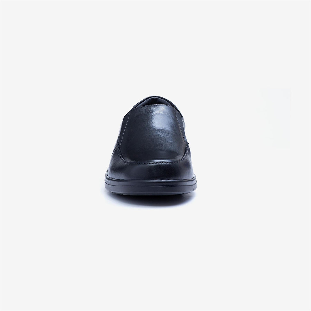 Mens Wide Fit Tredd Well Camelot Slip On Shoes - Black in Black - Image 6