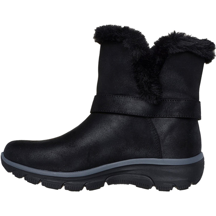 Women's Relaxed Fit Skechers 168045 Slip-ins Easy Going Dreamers Move Boots in Black - Image 1