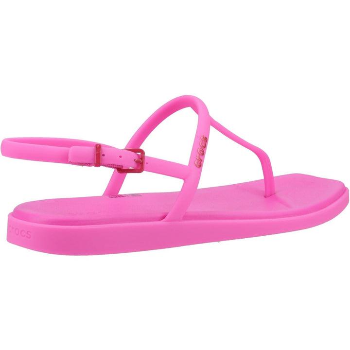 Women's Crocs 209793 Miami Thong Flip Sandals in Black - Image 1