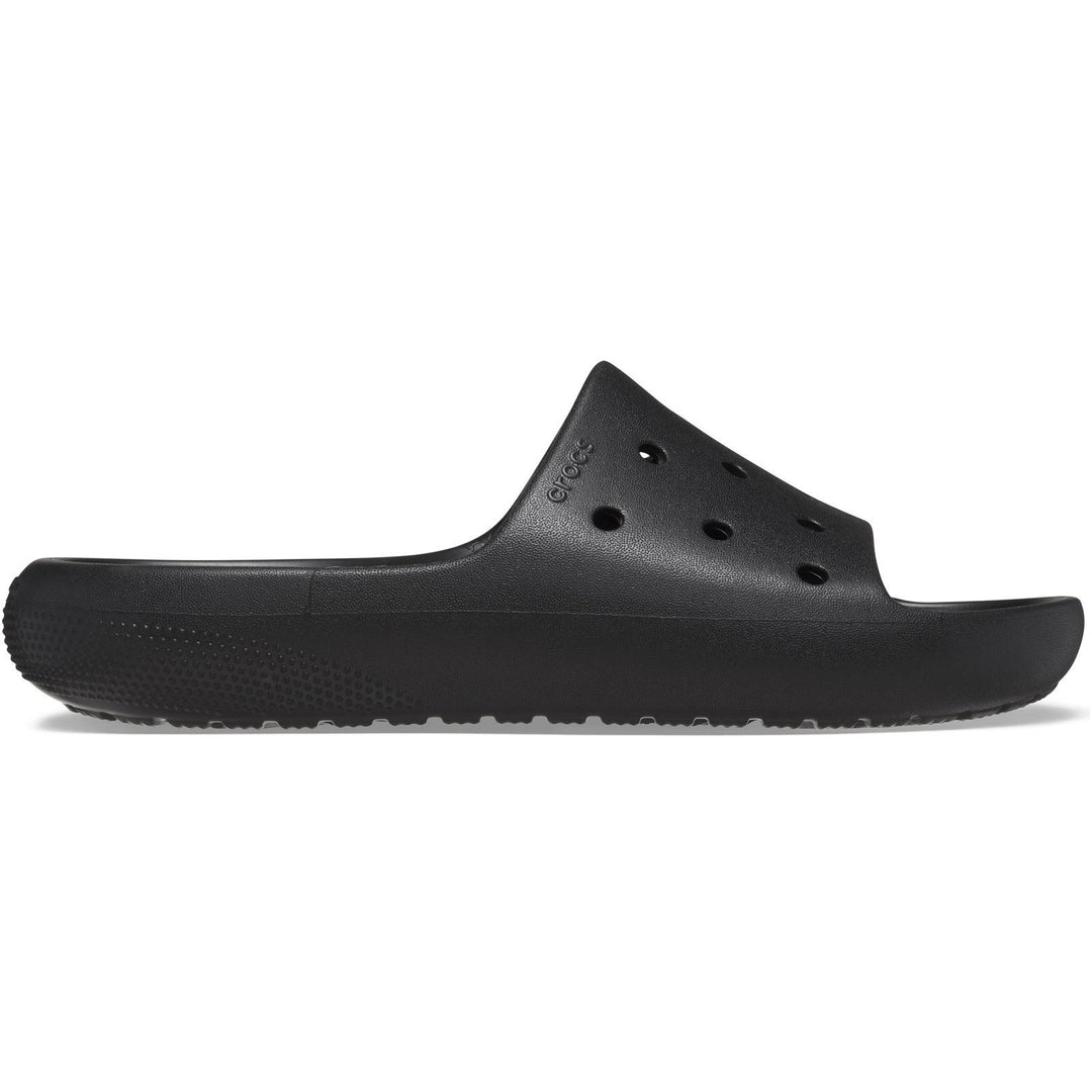 Men's Crocs 209401 Classic Slipper in Black - Image 2