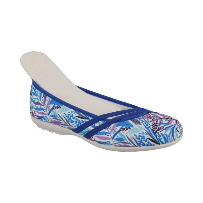 Women's Wide Fit DB Jaguar Shoes in Blue - Image 1