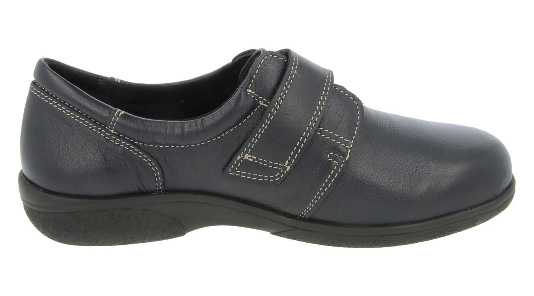 Womens Wide Fit DB Rory Shoes in Black - Image 9