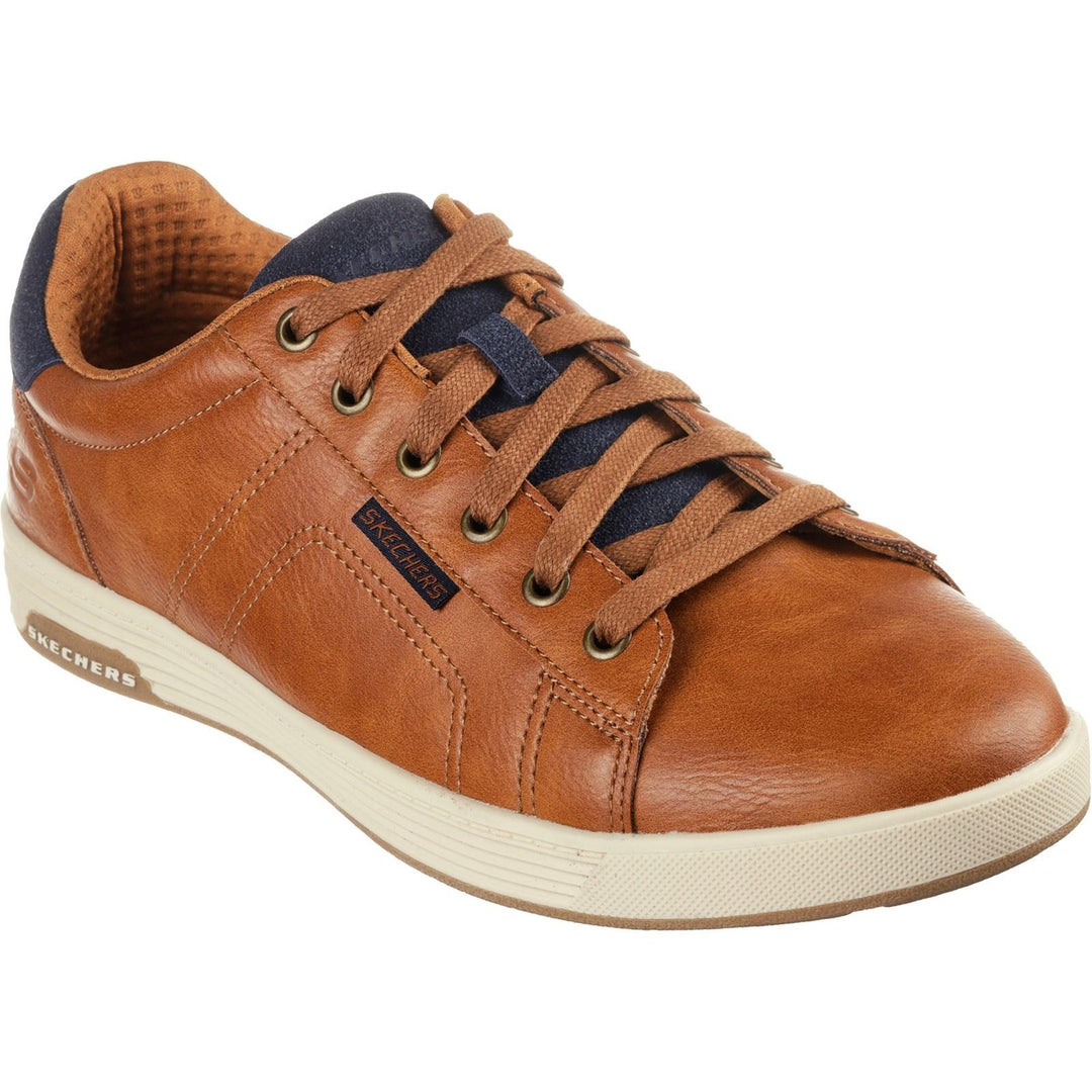 Men's Wide Fit Skechers 210946 Cavell Hensley Shoes - Luggage in Luggage - Image 3