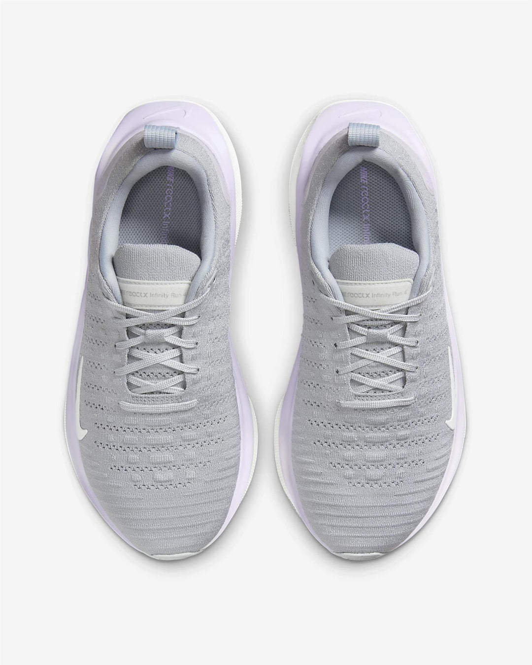 Women's Wide Fit Nike FN0880-012 Reactx Infinity Run 4 Running Trainers in Grey - Image 9
