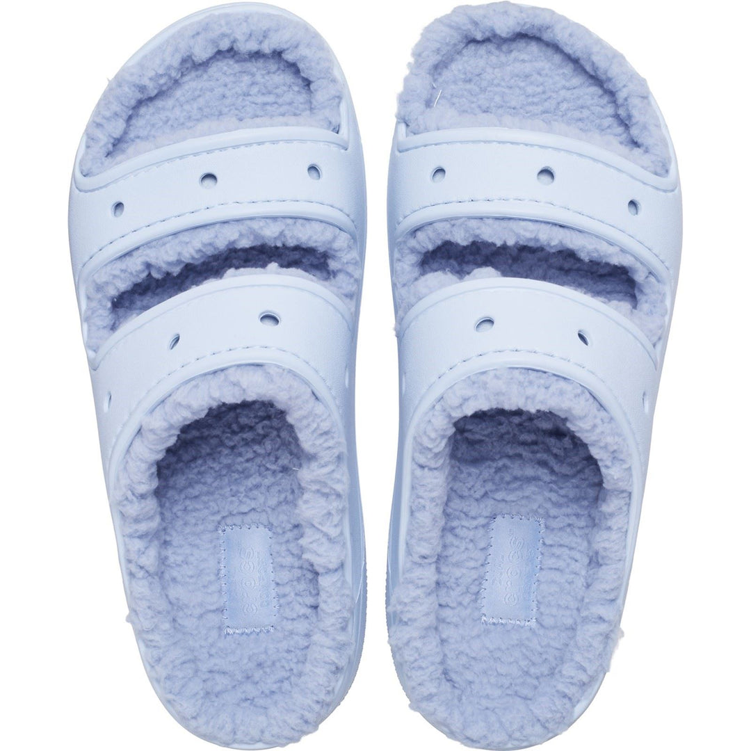 Women's Crocs 207446 Classic Cozzzy Sandals in Garnet - Image 31