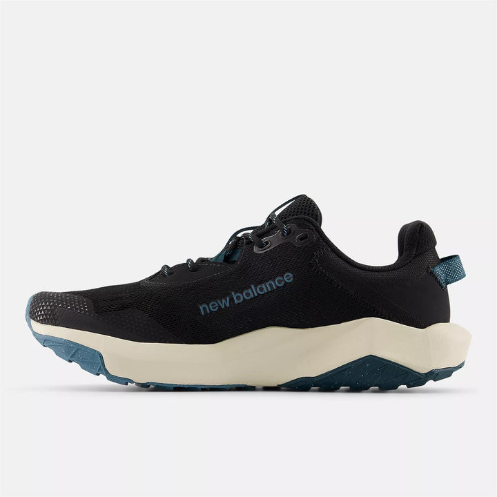 Men's Wide Fit New Balance MNTR9D5 Dynasoft Nitrel V6 Trail Walking/Running Trainers in Black/Salt Water - Image 1