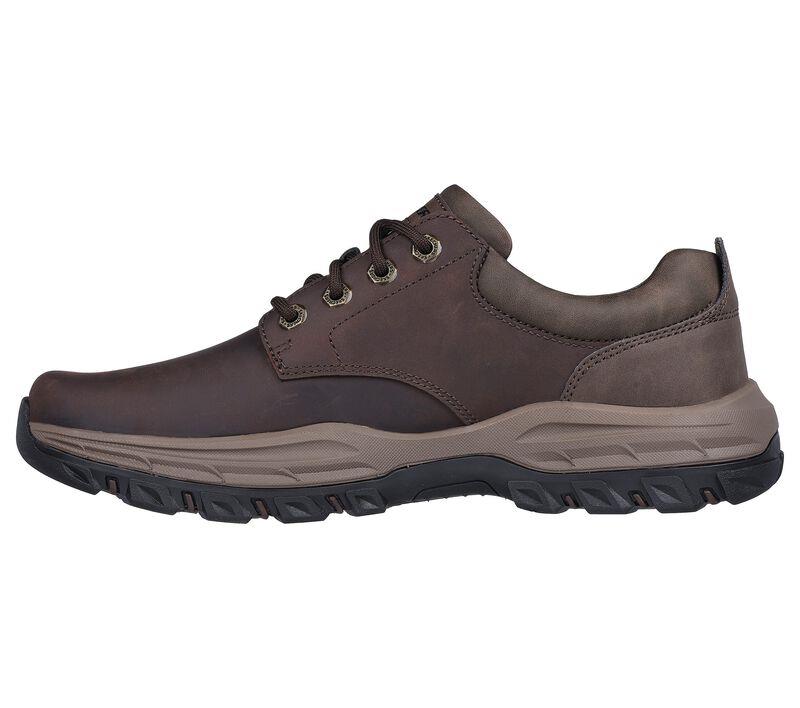 Men's Relaxed Fit Skechers 204920 Knowlson Leland Trainers in Black - Image 10