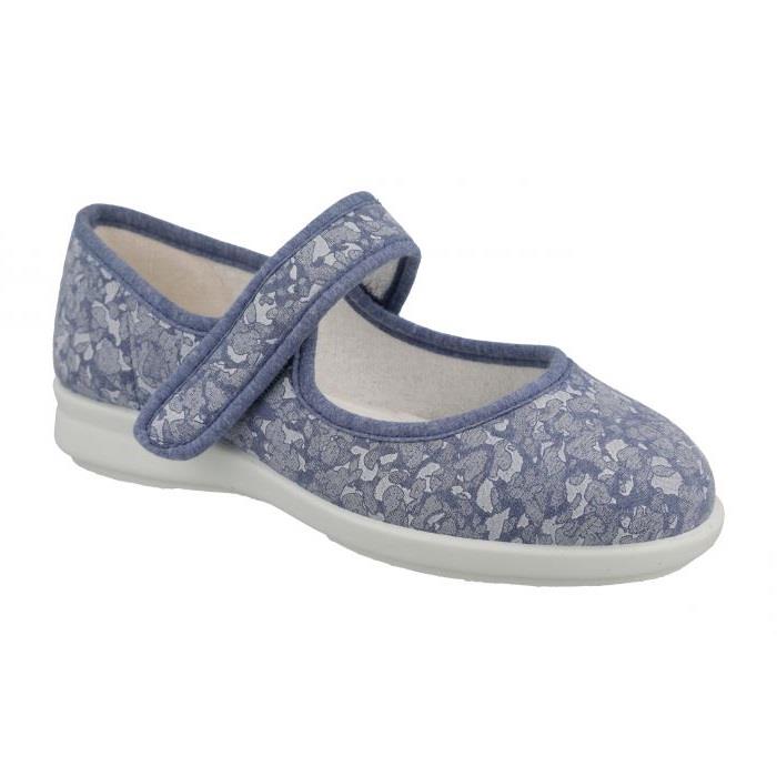 Women's Wide Fit Db Pelican Canvas Shoes in Pink Canvas - Image 1