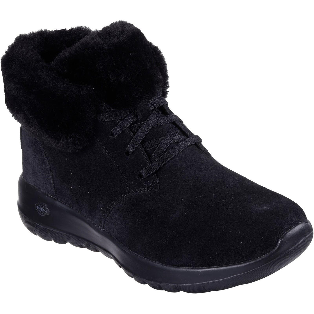 Women's Wide Fit Skechers 144334 On The Go Joy Boots in Black - Image 3