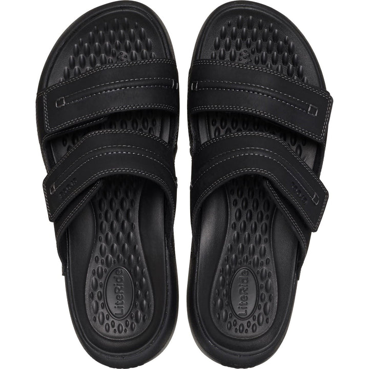 Men's Crocs 209396 Yukon Vista II Sandals in Black - Image 1