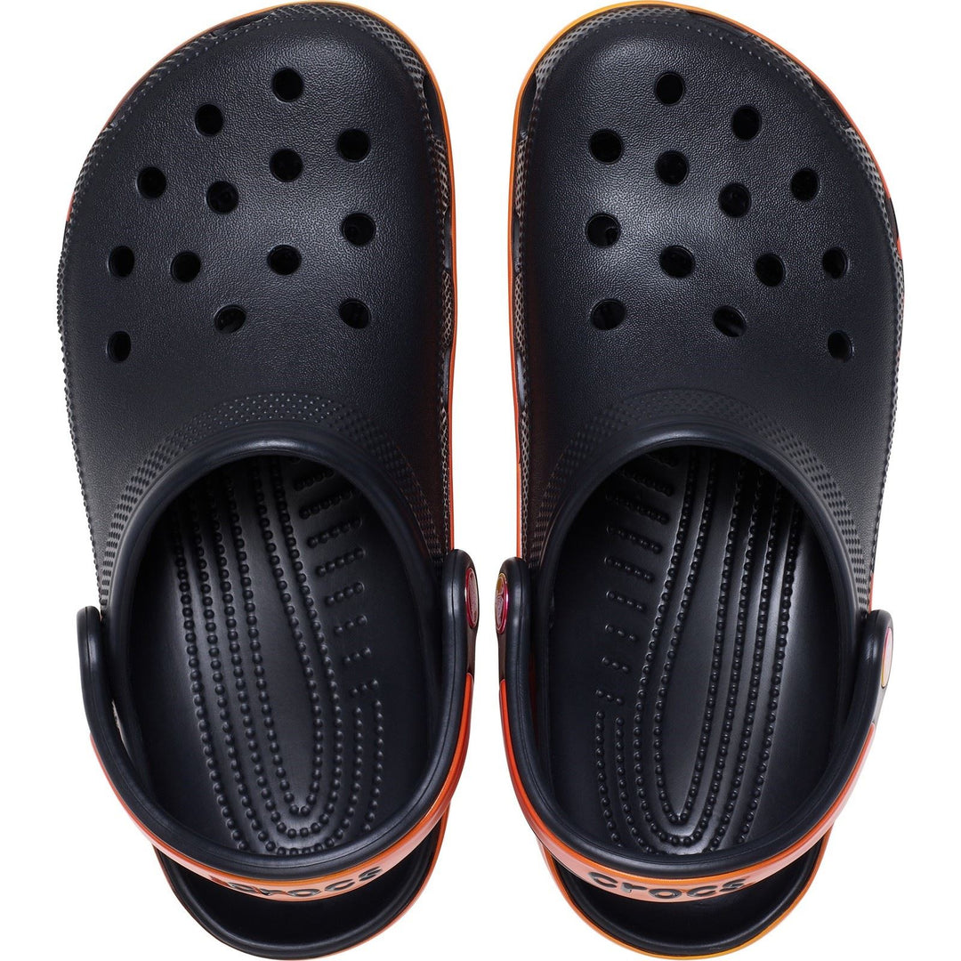 Women's Crocs 210732 Classic Reflector Clog Sandals in Black - Image 7