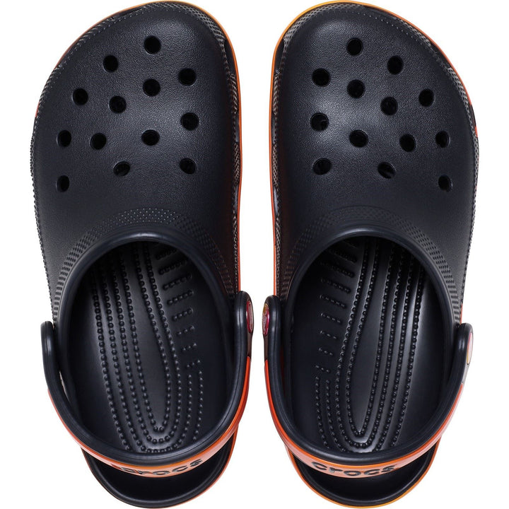 Women's Crocs 210732 Classic Reflector Clog Sandals in Black - Image 1