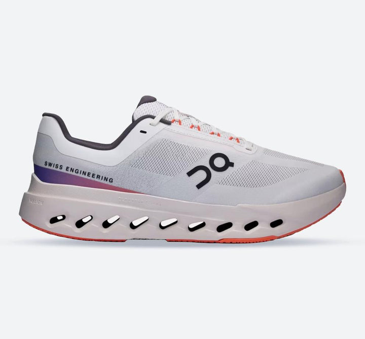 Men's Wide Fit On Cloudsurfer Next Wide Training Shoes - White/Flame in White/Flame - Image 1