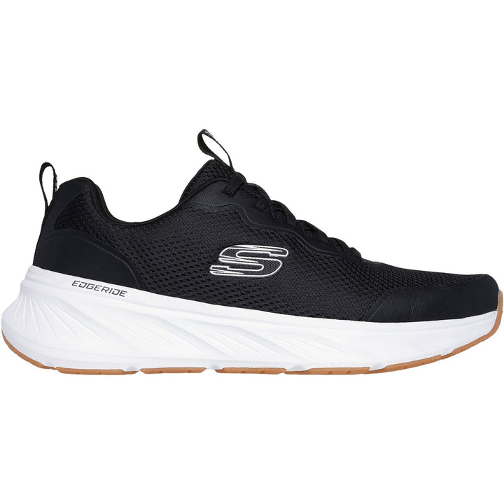 Men's Wide Fit Skechers 232835 Edgeride Trainers in Black - Image 1