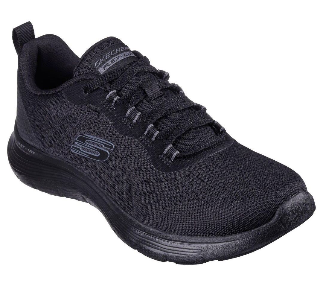 Women's Wide Fit Skechers 150201W Flex Appeal 5.0 New Path Trainers in Navy/Blue - Image 4