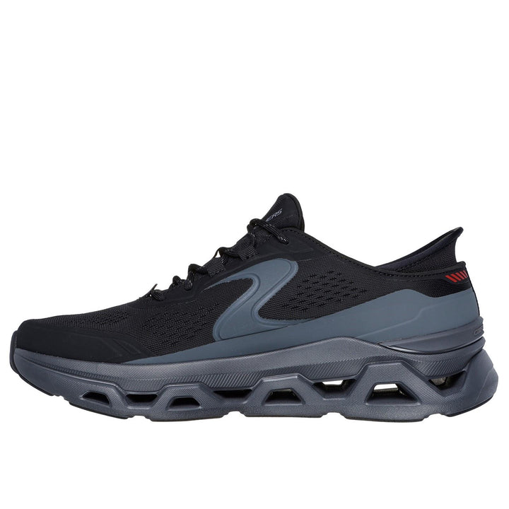 Men's Wide Fit Skechers 232921 Slip-ins Glide Step Altus Trainers in Black/Charcoal - Image 1