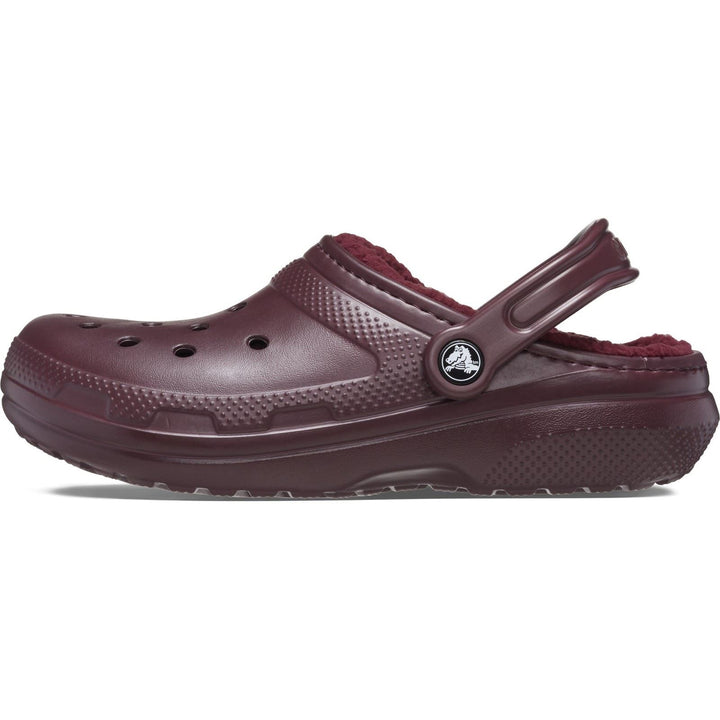 Women's Crocs 203591 Classic Lined Clog Sandals in Cassis - Image 1